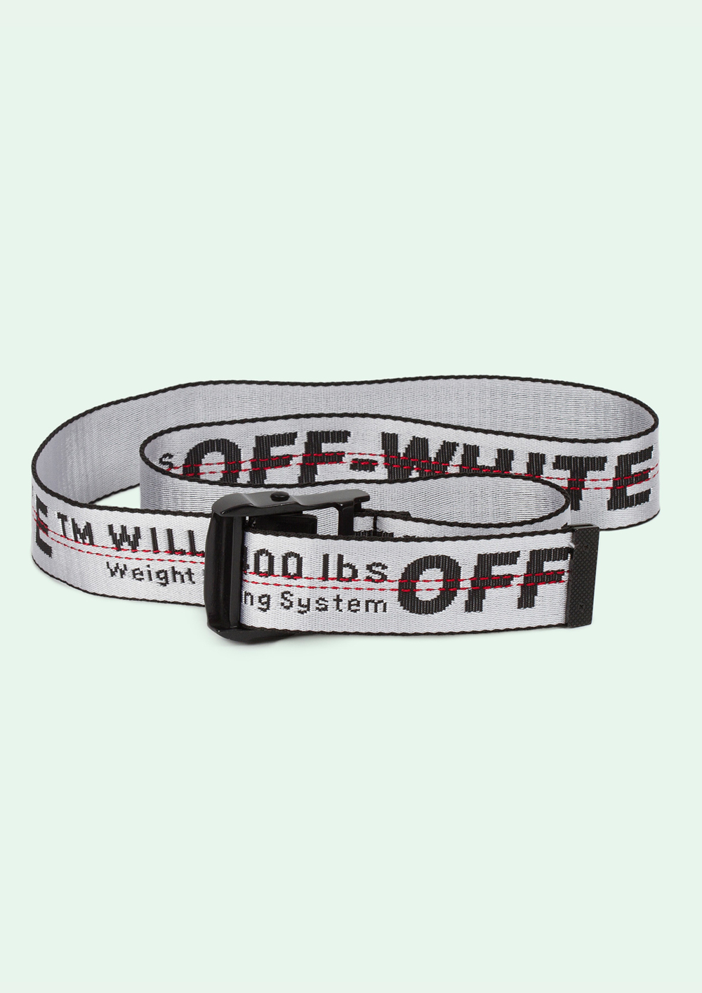 The “Industrial Belt” From OFF-WHITE Is Now Available In White