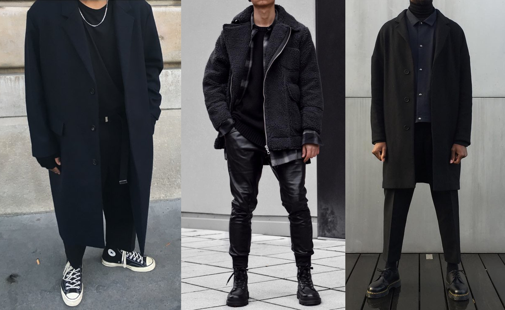 An All Black Winter Outfit