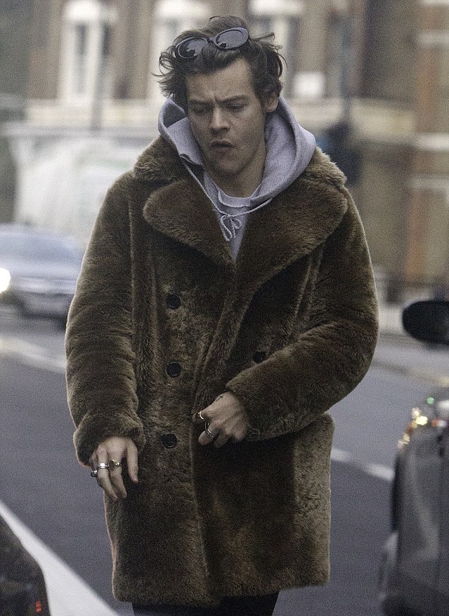 SPOTTED: Harry Styles In Saint Laurent In London