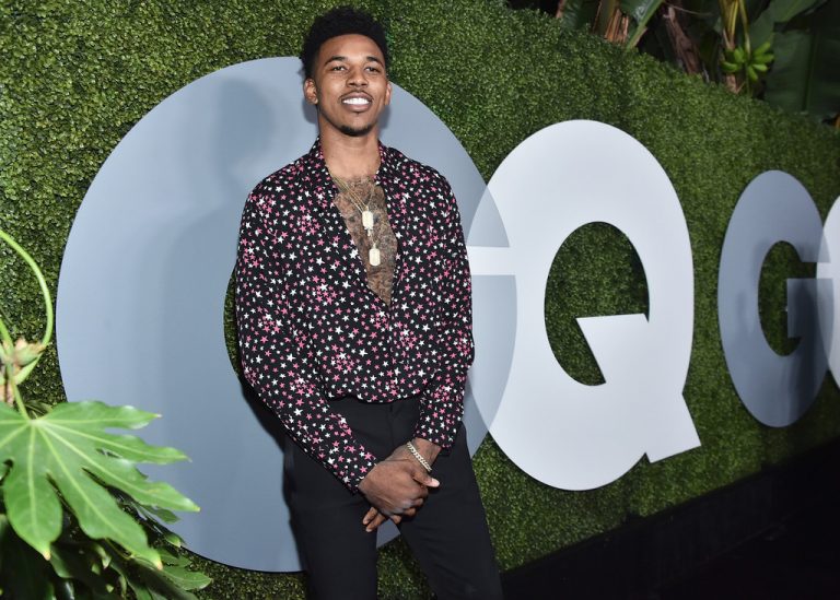 SPOTTED: Nick Young In Saint Laurent Shirt