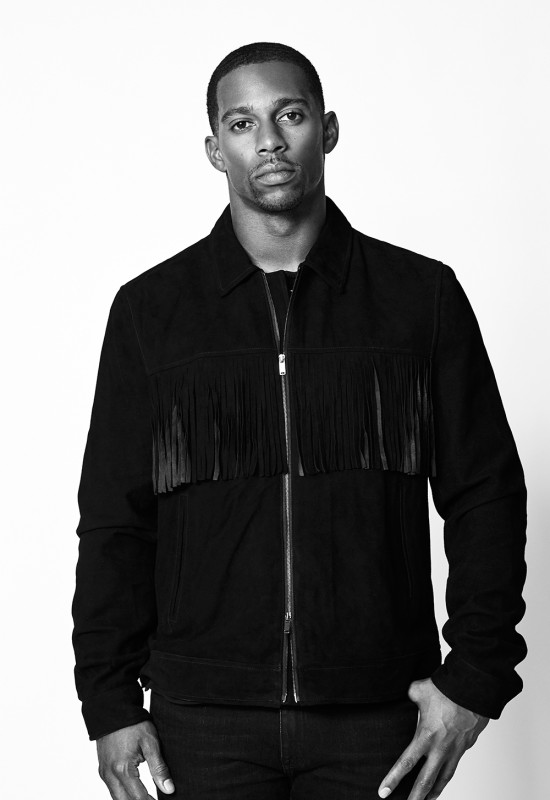 Victor Cruz Face Of Ovadia & Sons Resort 2016 Campaign