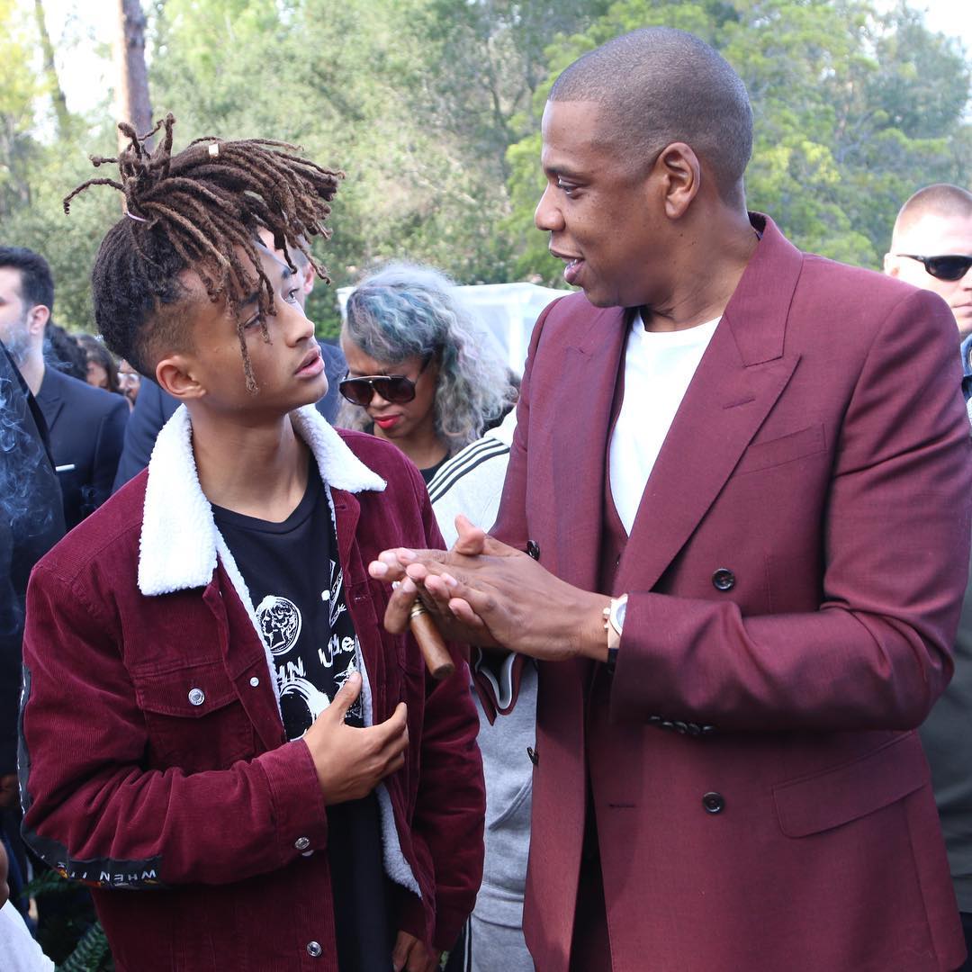 SPOTTED: Jaden Smith, Jay Z And Nick Jonas At 2017 Roc Nation Pre-Grammy Brunch