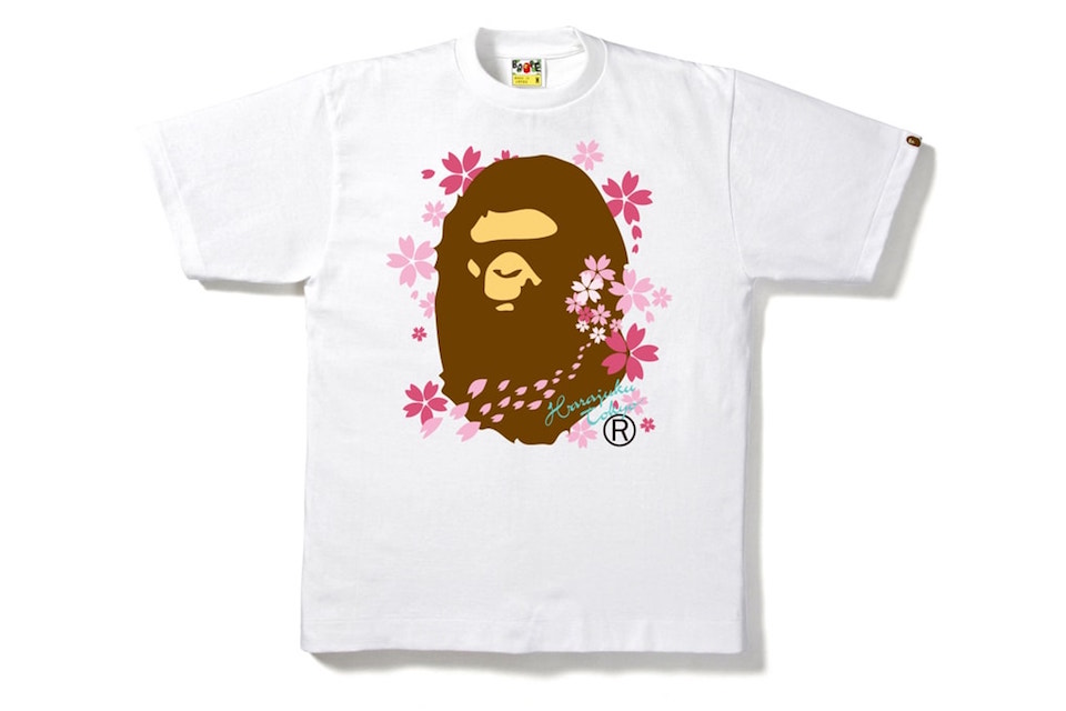 BAPE Announce Floral “Sakura” T-Shirt Capsule Collection