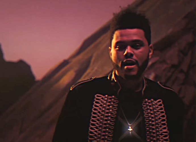 SPOTTED: The Weeknd In “I Feel It Coming” Music Video In Saint Laurent Jacket