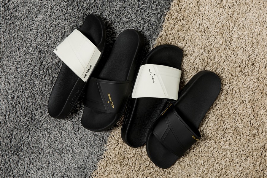 adidas by Raf Simons Launches Bunny Adilette Slides