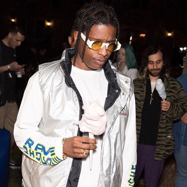 SPOTTED: A$AP Rocky in Gosha Rubchinskiy x Super, Chaps Ralph Lauren and Midnight Studios