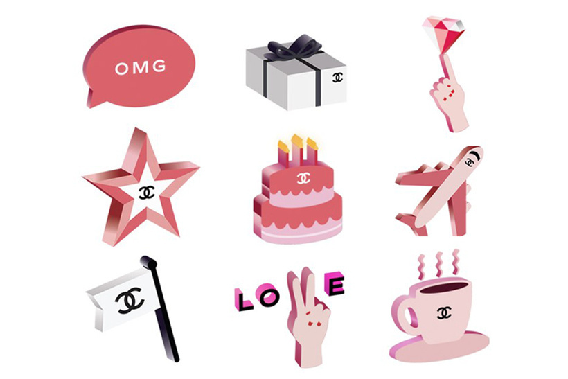 You Can Now Download Chanel Emojis