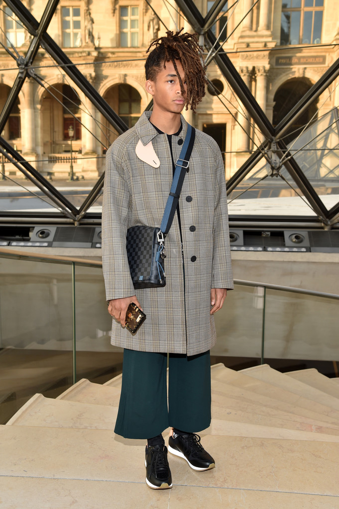 SPOTTED: Jaden Smith in Louis Vuitton Coat at Paris Fashion Week