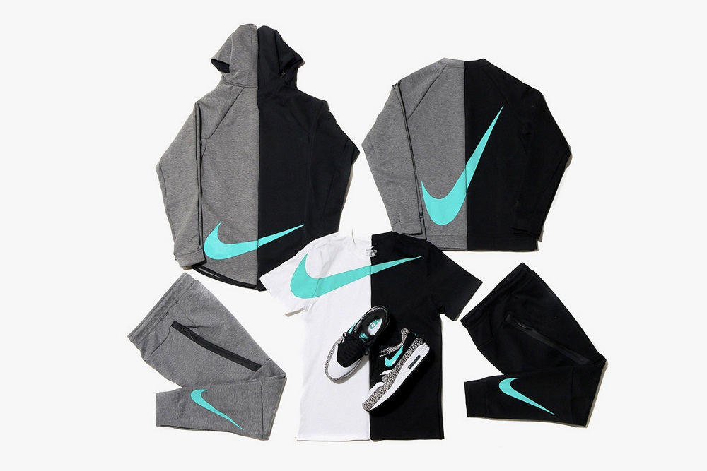 Nike x atmos Release a “Big Swoosh” Tech Fleece Collection