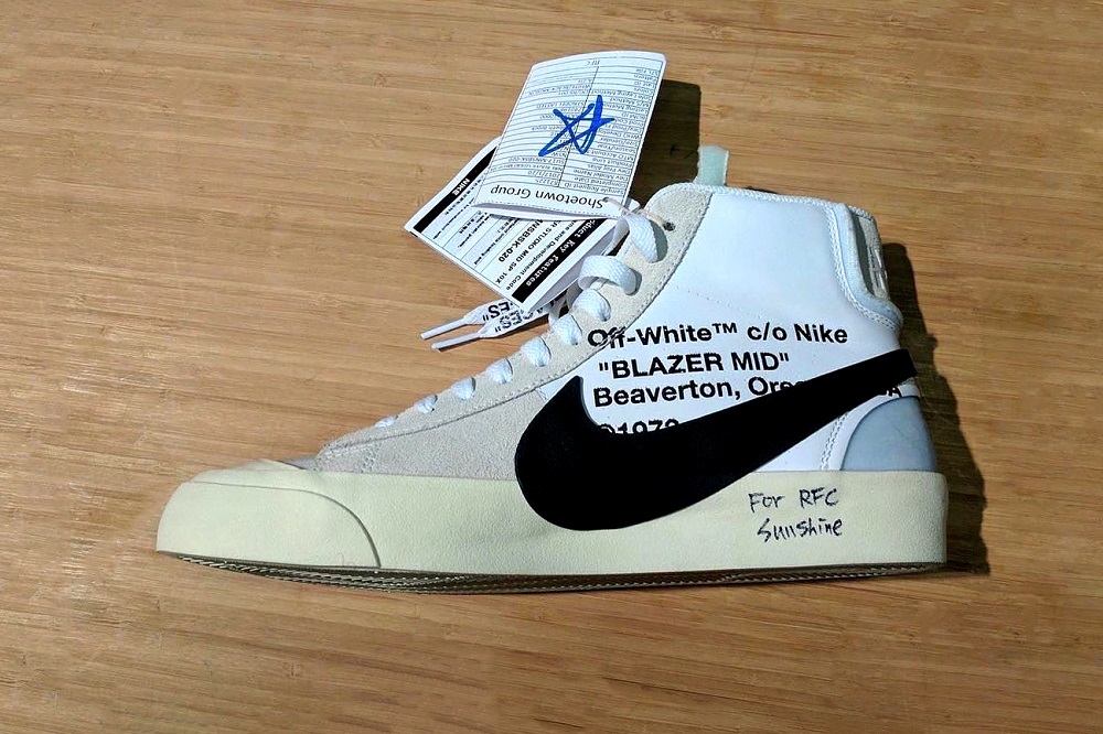 Better Look at OFF-WHITE x Nike Blazer Mid