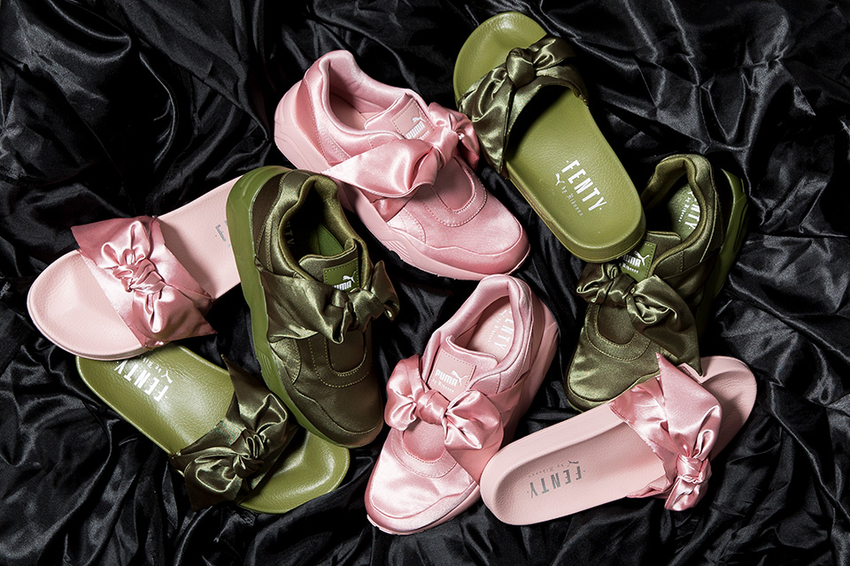 Rihanna’s FENTY PUMA Bow Shoe and Slider