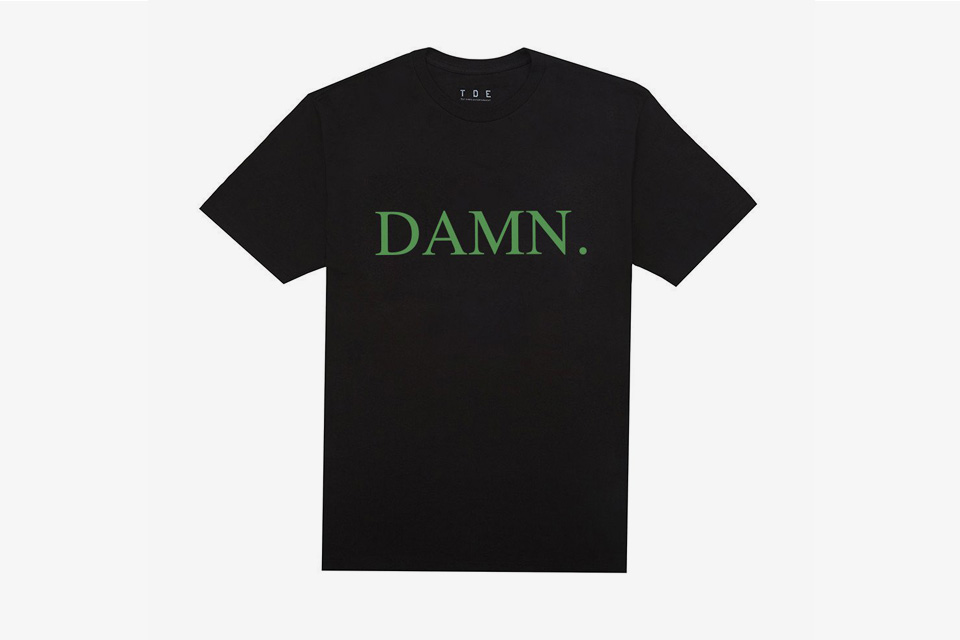 Kendrick Lamar’s ”DAMN” T-shirt Now Available