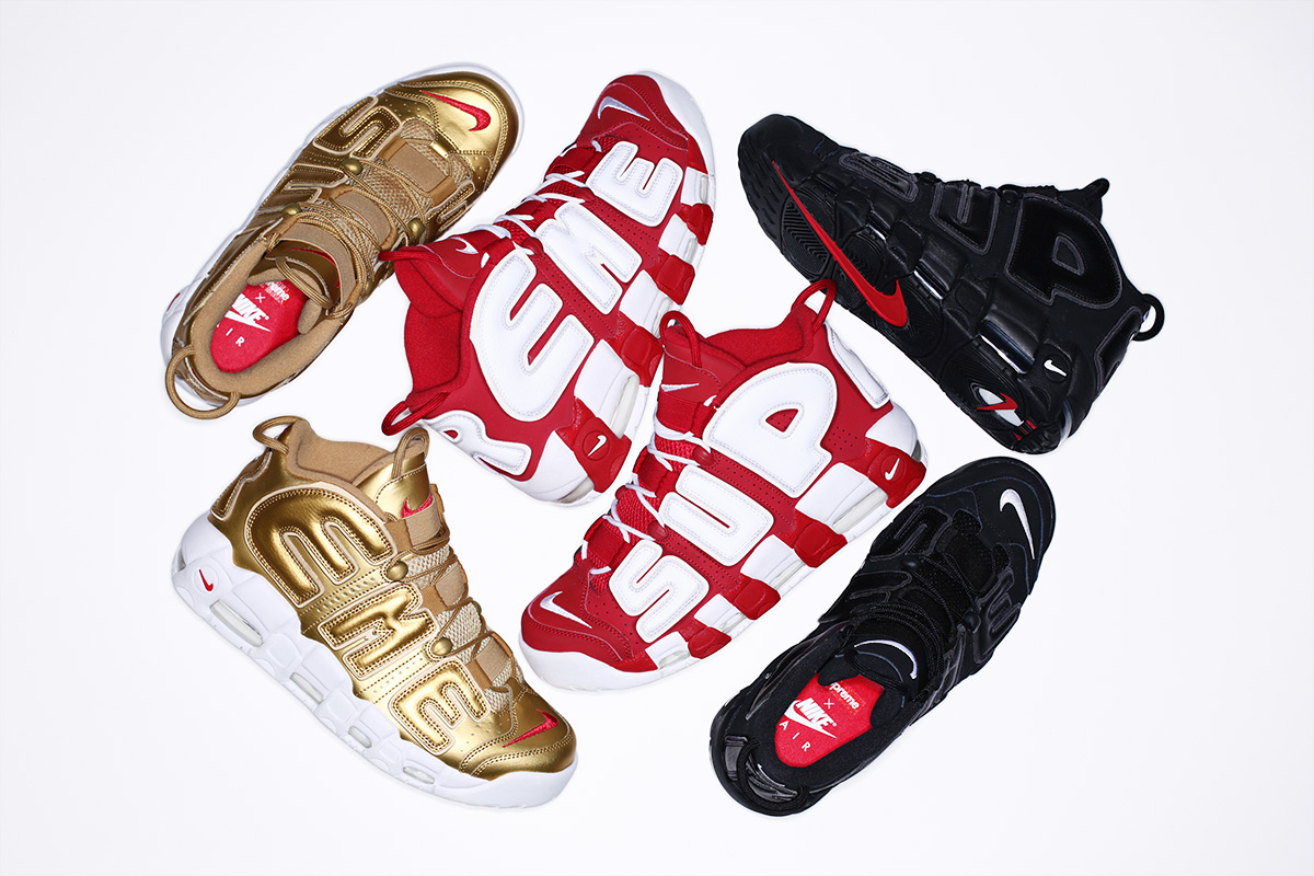 Supreme Announce The Nike Air More Uptempo Collaboration Will Release This Thursday
