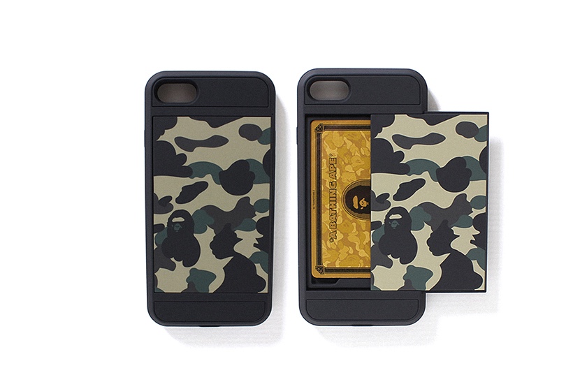 BAPE Camo iPhone 7 Case with Credit Card Compartment