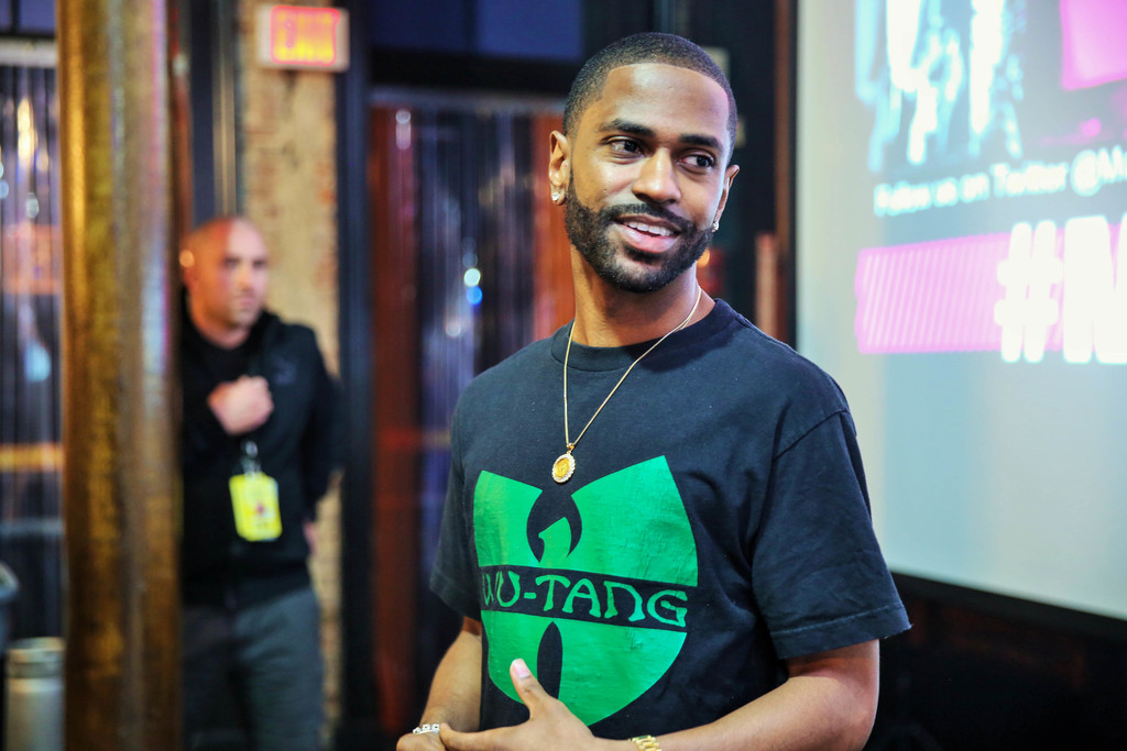SPOTTED: Big Sean in Wu-Tang Clan T-Shirt, G-Star Raw Pants and Puma Sneakers