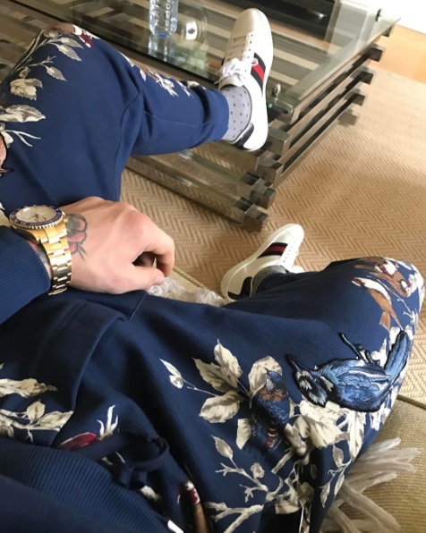 SPOTTED: Conor McGregor in Dolce & Gabbana Pants and Gucci Sneakers