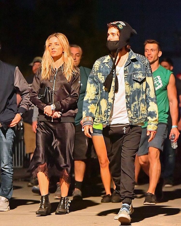 SPOTTED: Jared Leto in a Gucci Studded Denim Jacket at Coachella