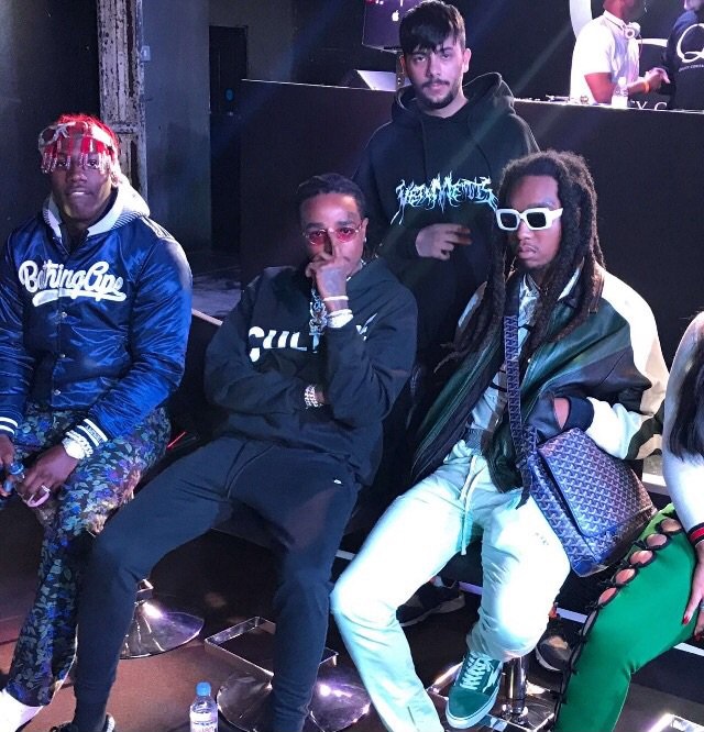 SPOTTED: Lil Yatchy & Migos In London in BAPE and Goyard