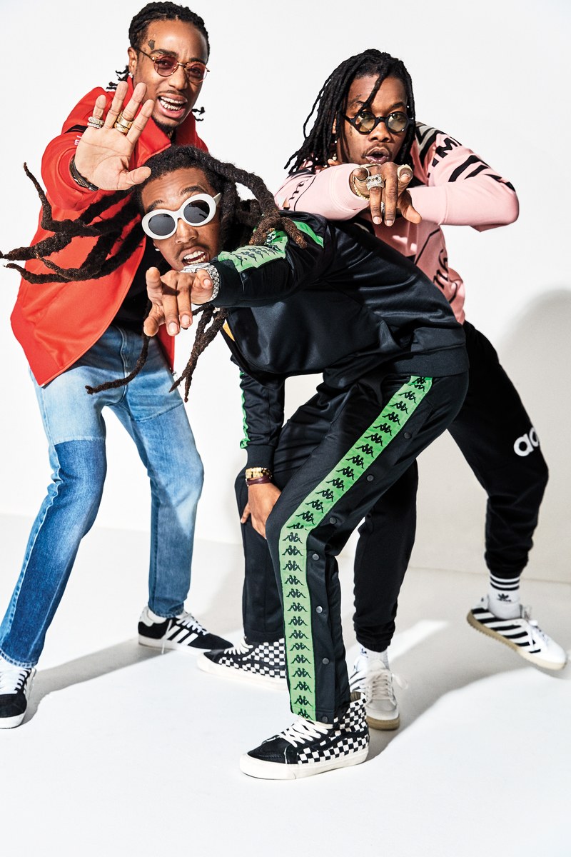 SPOTTED: Migos for GQ in 90’s Inspired Sportswear