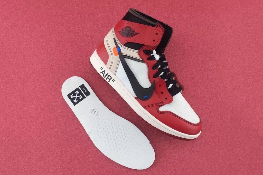 Closer Look at the OFF-WHITE c/o Virgil Abloh x Air Jordan 1 Sneaker