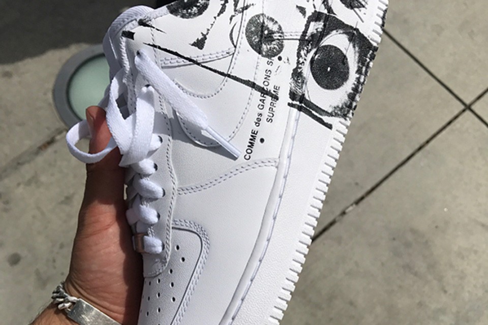 Comme des garcons x supreme af1 online