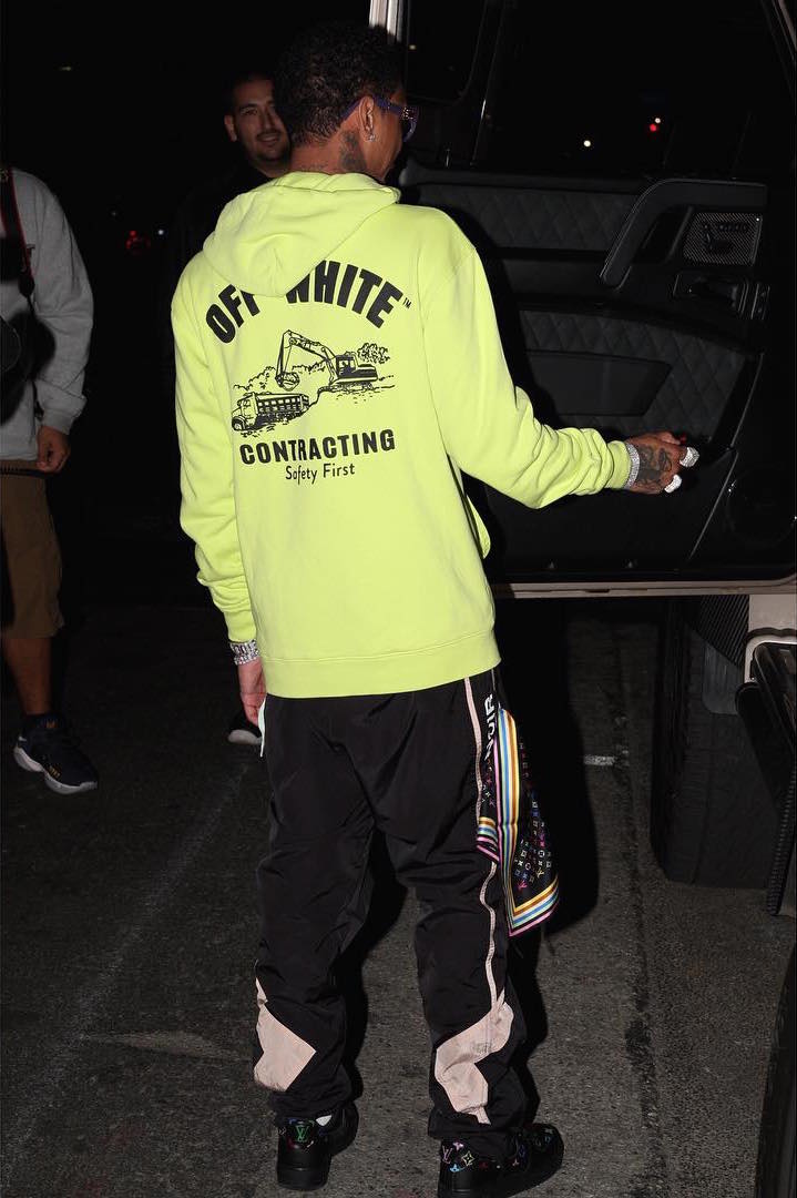 SPOTTED: Tyga in Pharrell x Louis Vuitton, Off-White, M+RC Noir and Nike