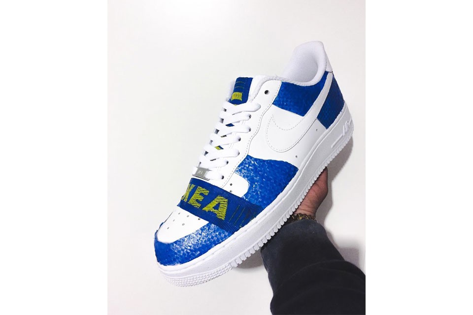 Custom IKEA x Nike Air Force 1