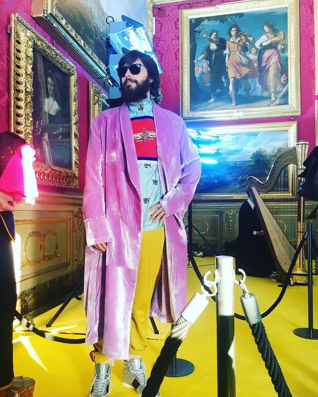 SPOTTED: Jared Leto Wears Gucci in Florence