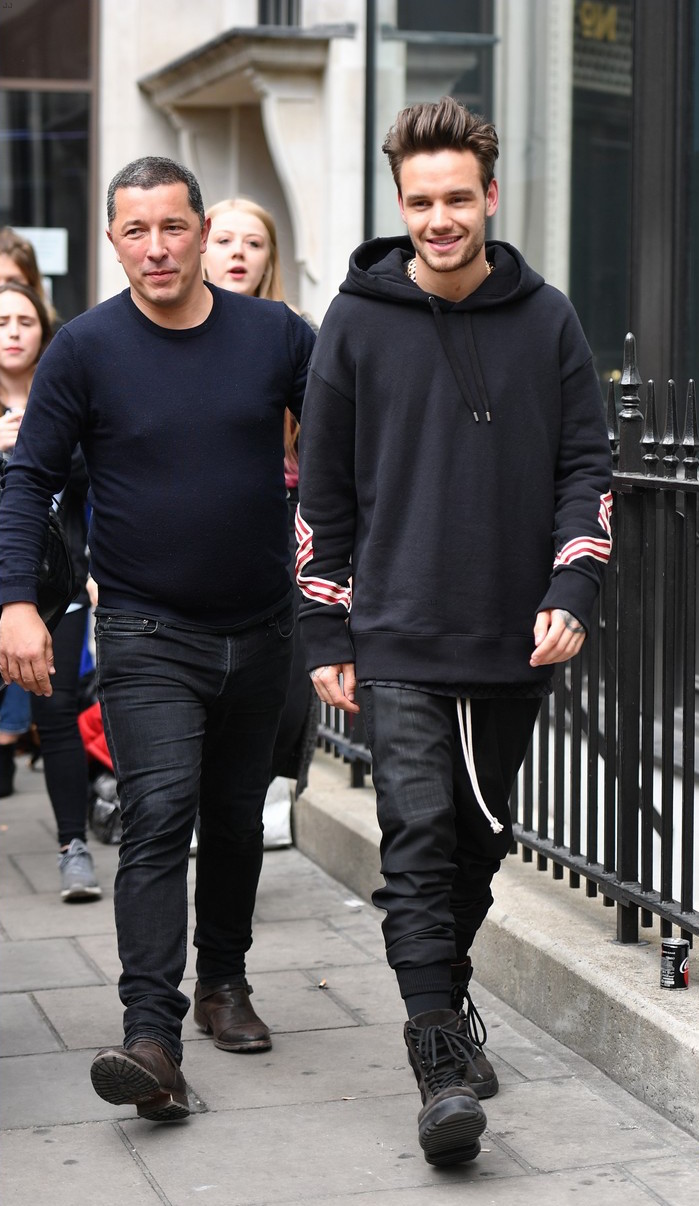 SPOTTED: Liam Payne In Gucci Hoodie In Yeezy Military Boots