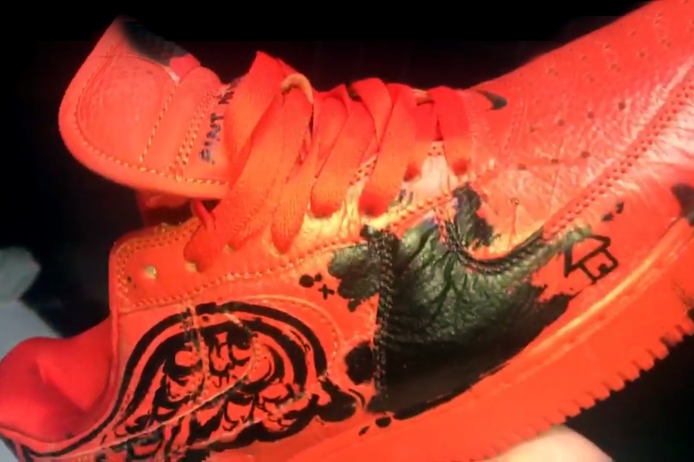 Sneaker Watch: A$AP Bari Teased a New Nike Air Force 1 Custom Silhouette