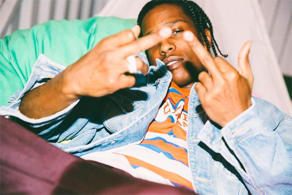 A$AP Rocky for GIRL HOUYHNHNM