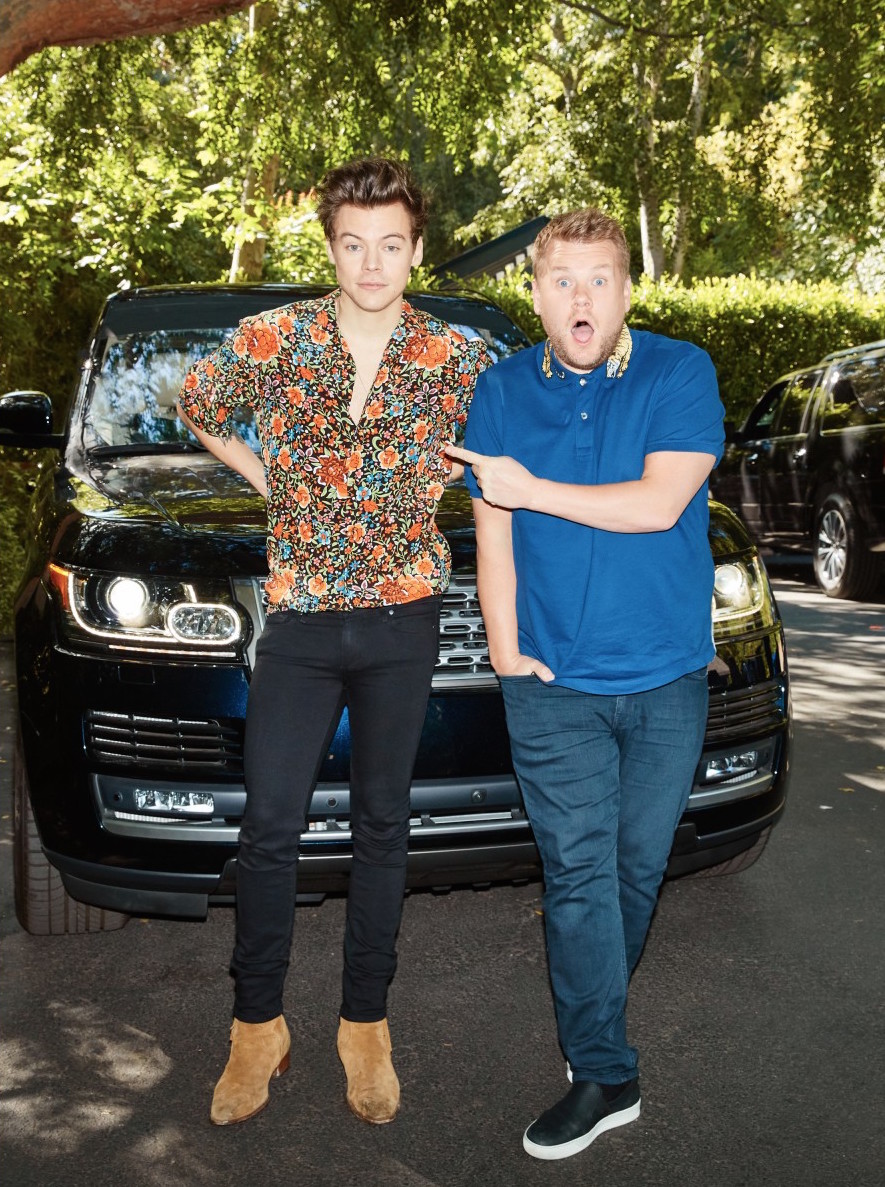 SPOTTED: Harry Styles & James Corden in Gucci