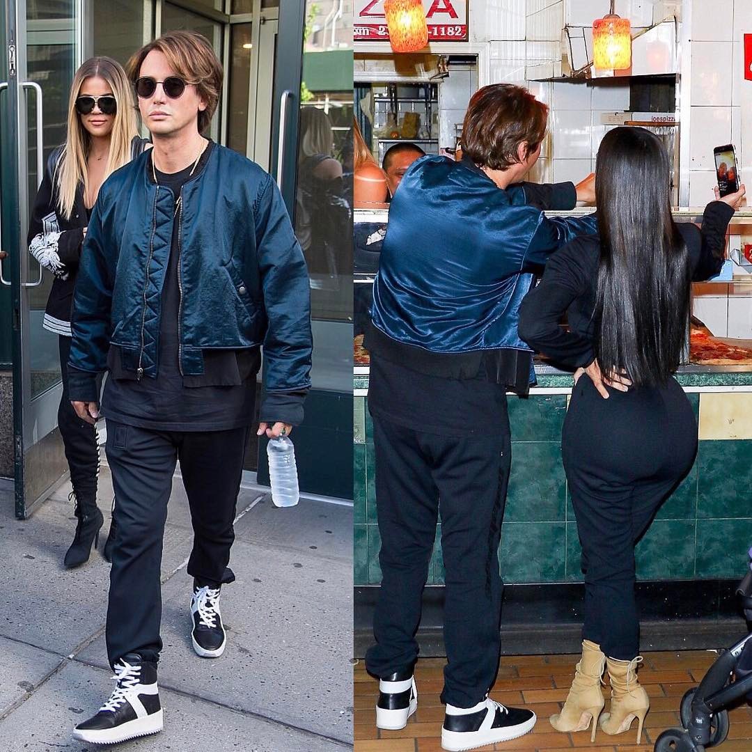SPOTTED: Jonathan Cheban in Longjourney Jacket and Fear of God Sneakers
