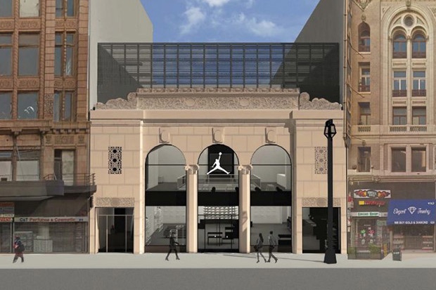 Jordan Brand New LA Flagship in Historic Broadway Building