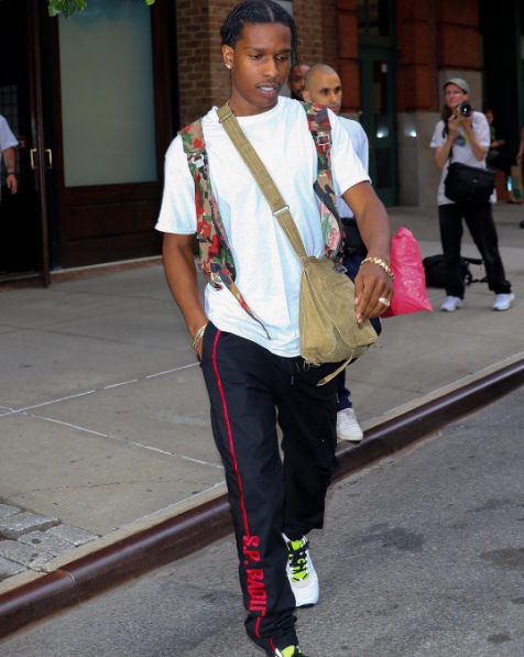 SPOTTED: A$AP Rocky Wears S.P. BADU Joggers