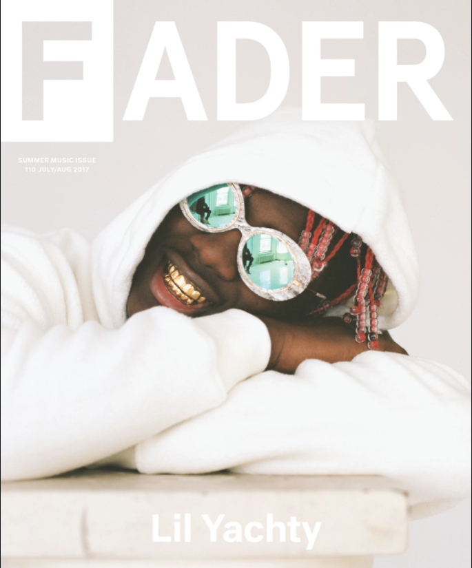 Lil Yachty Covers The FADER Magazine