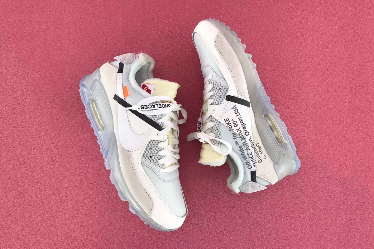 A Look At The Leaked OFF-WHITE x Nike Air Max 90