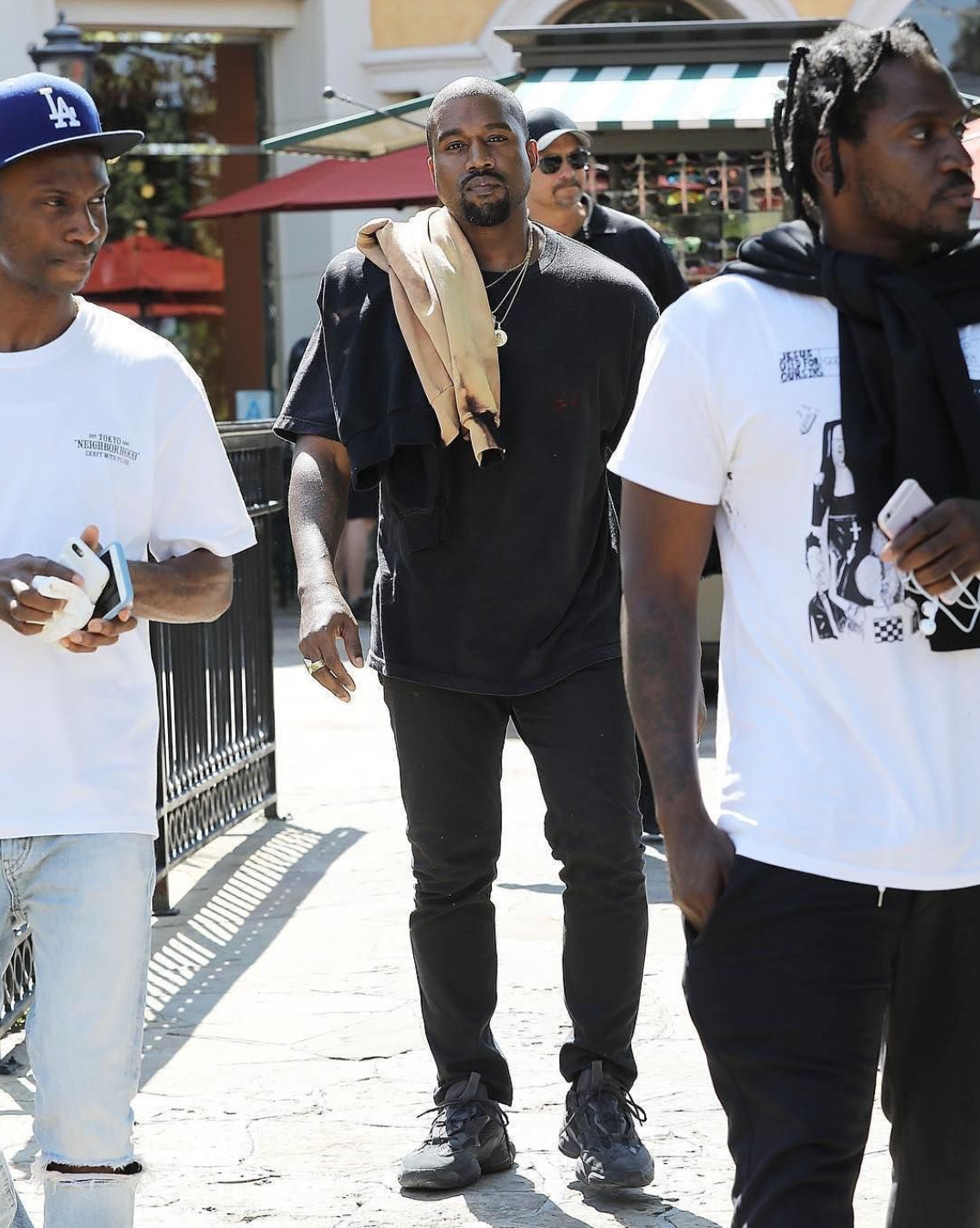 SPOTTED: Kanye West in Unreleased Yeezy Runners