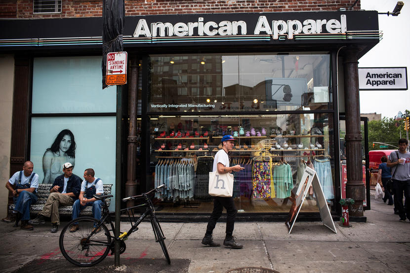 American Apparel Relaunches Online Store