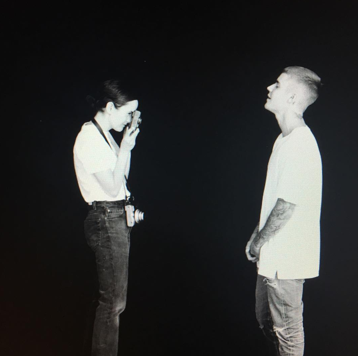 Justin Bieber And Karla Welch CoDesign Hanes TShirts PAUSE Online