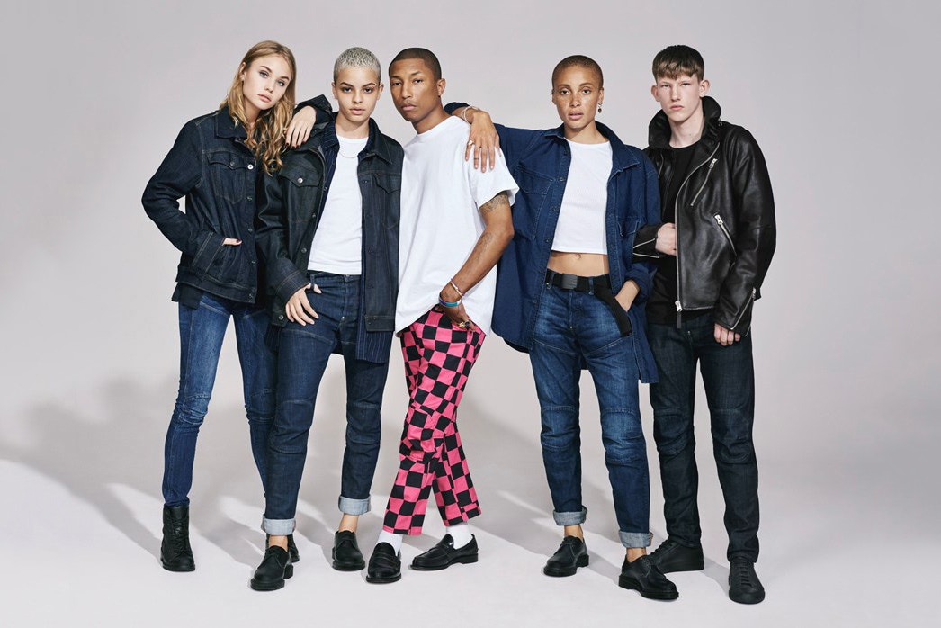 G-STAR RAW’s Fall/Winter 2017 Campaign headed by Pharrell