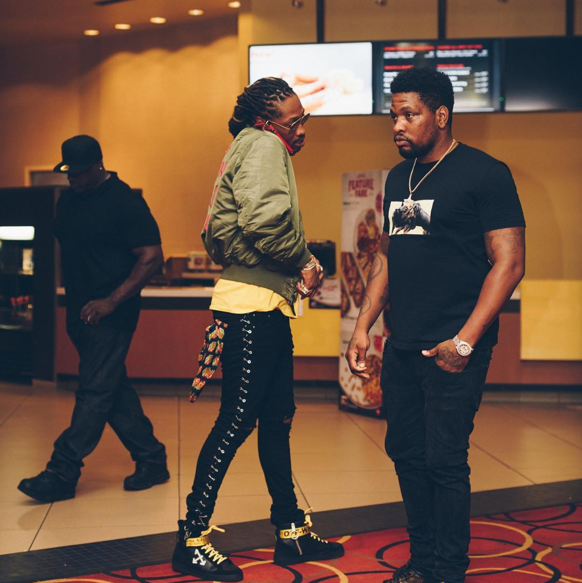 SPOTTED: Future in Anti Social Social Club & OFF-WHITE Sneakers