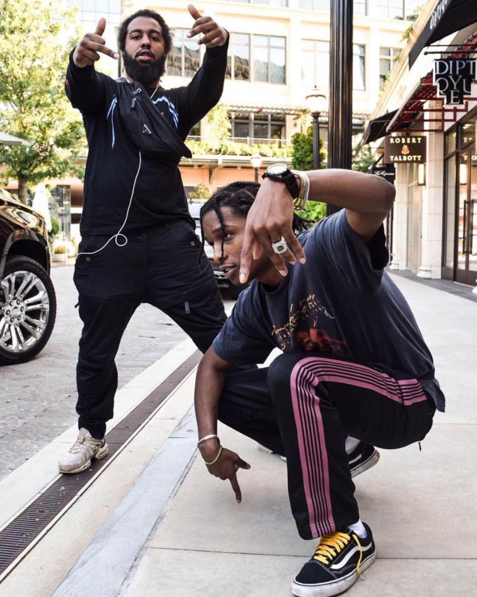 SPOTTED: A$AP Rocky In Nepenthes Tokyo Pants And Vans Sneakers