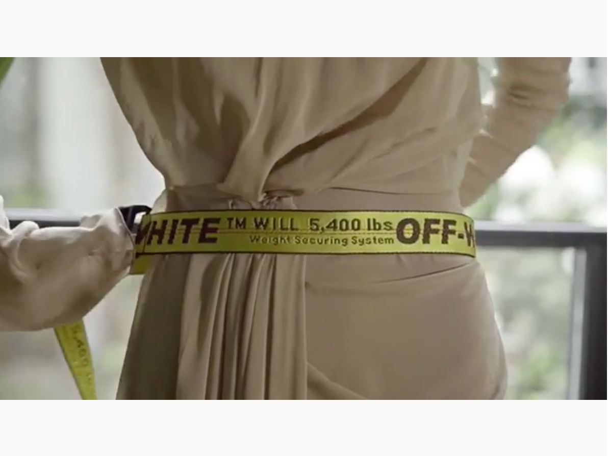 OFF-WHITE Release Industrial Belt ‘How To’
