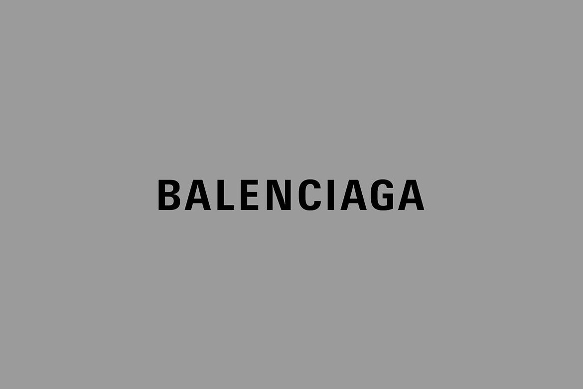 Balenciaga Unveils A New Logo
