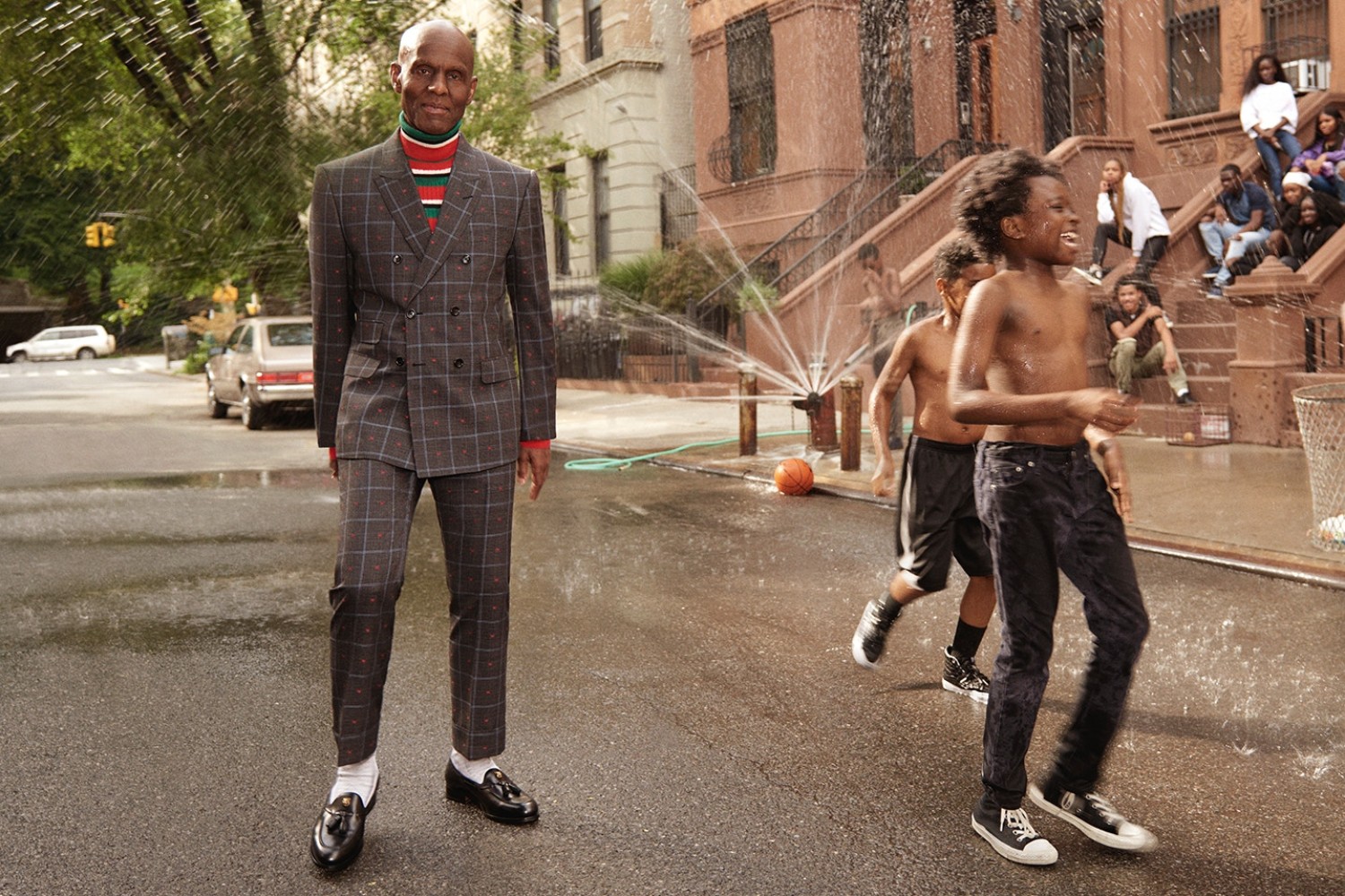 Dapper Dan Fronts the Gucci Fall/Winter 2017 Men’s Tailoring Campaign