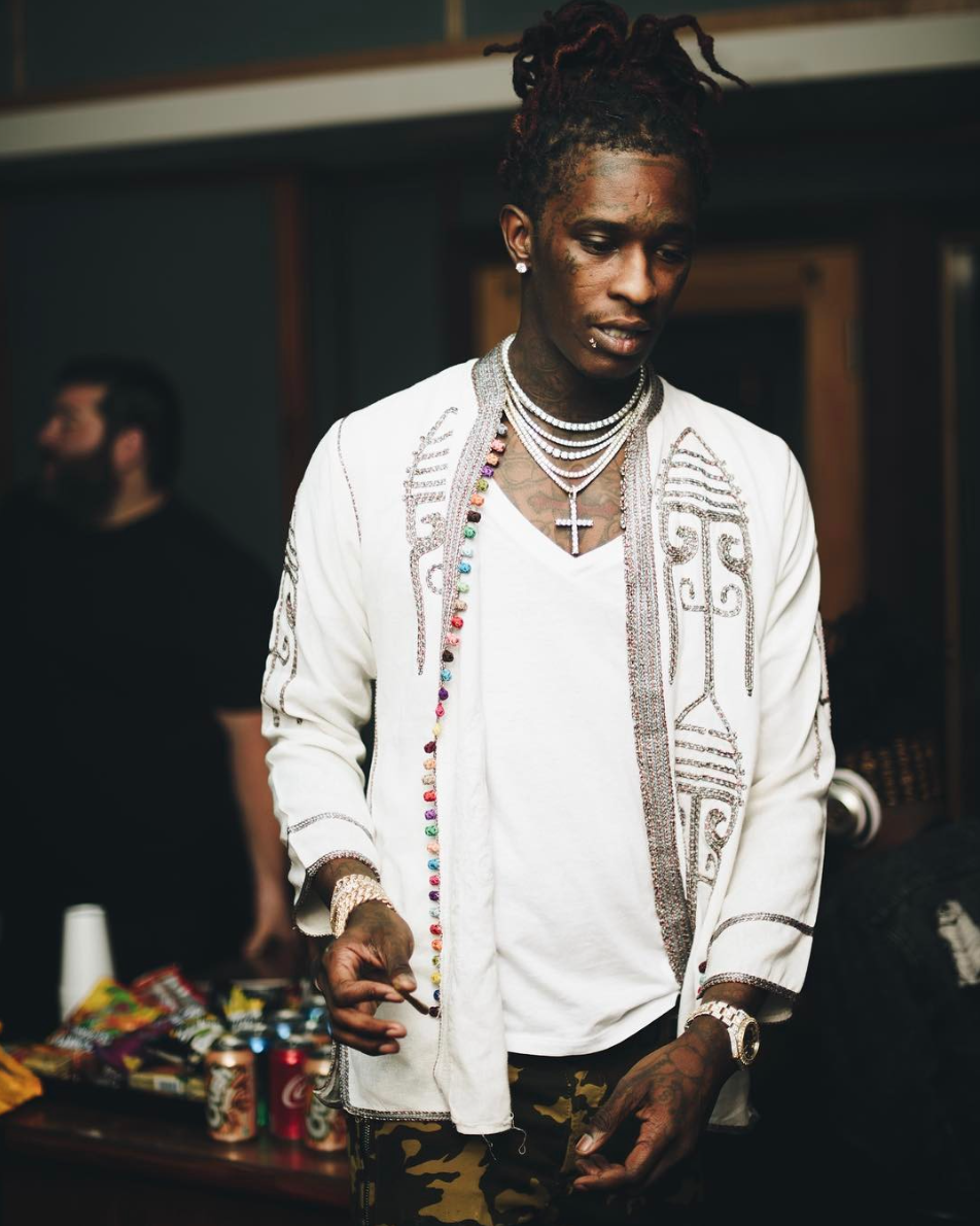 SPOTTED: Young Thug in YSL (Young Stoner Life)