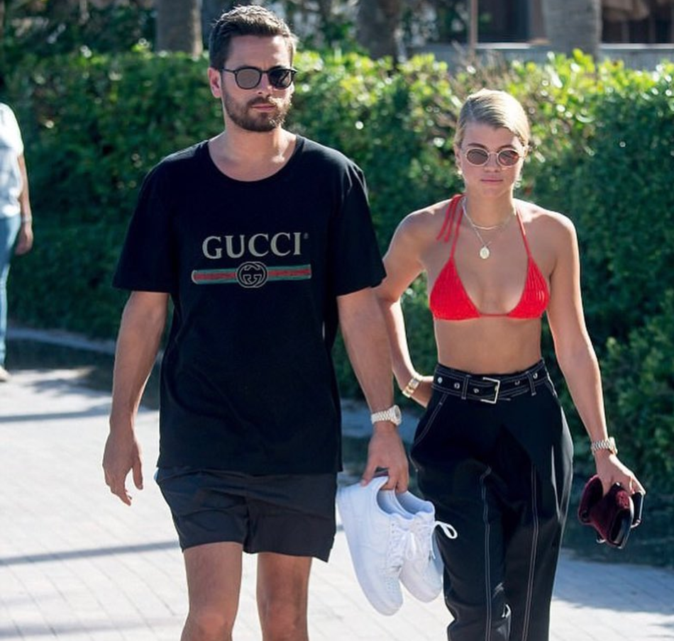 SPOTTED: Scott Disick In Gucci Tee With Sofia Richie