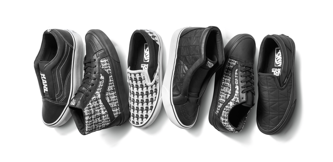 Vans x Karl Lagerfeld Release Lookbook, Product Images And Drop Date