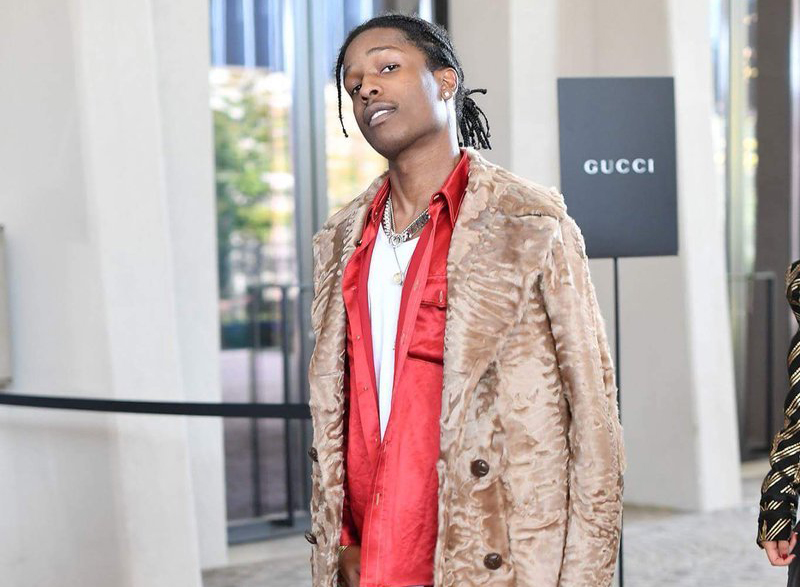 SPOTTED: A$AP Rocky In Head-To-Toe Gucci